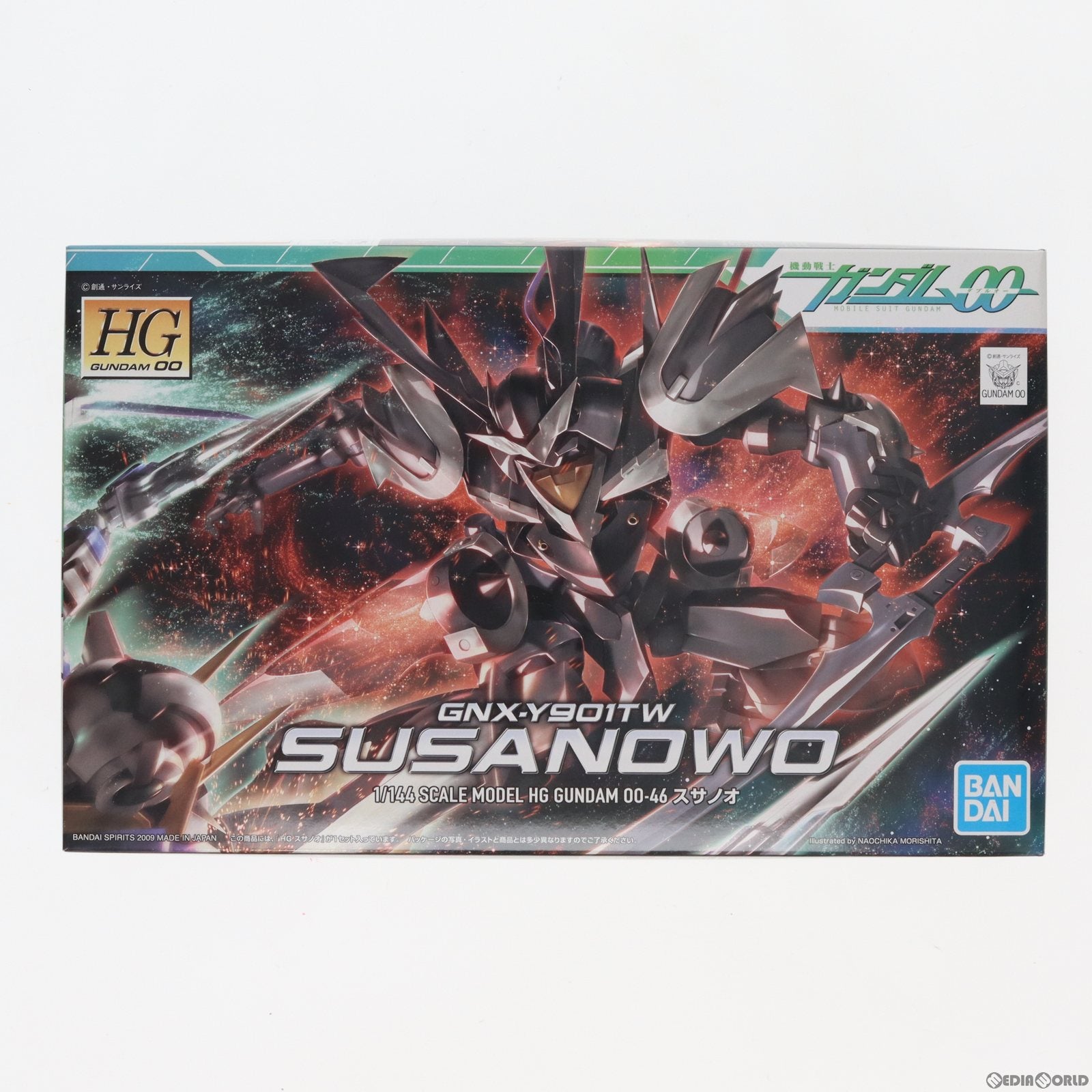 【中古即納】[PTM]HG 1/144 GNX-Y901TW スサノオ 機動戦士ガンダム00(ダブルオー) プラモデル(5060650) バンダイスピリッツ(20200529)