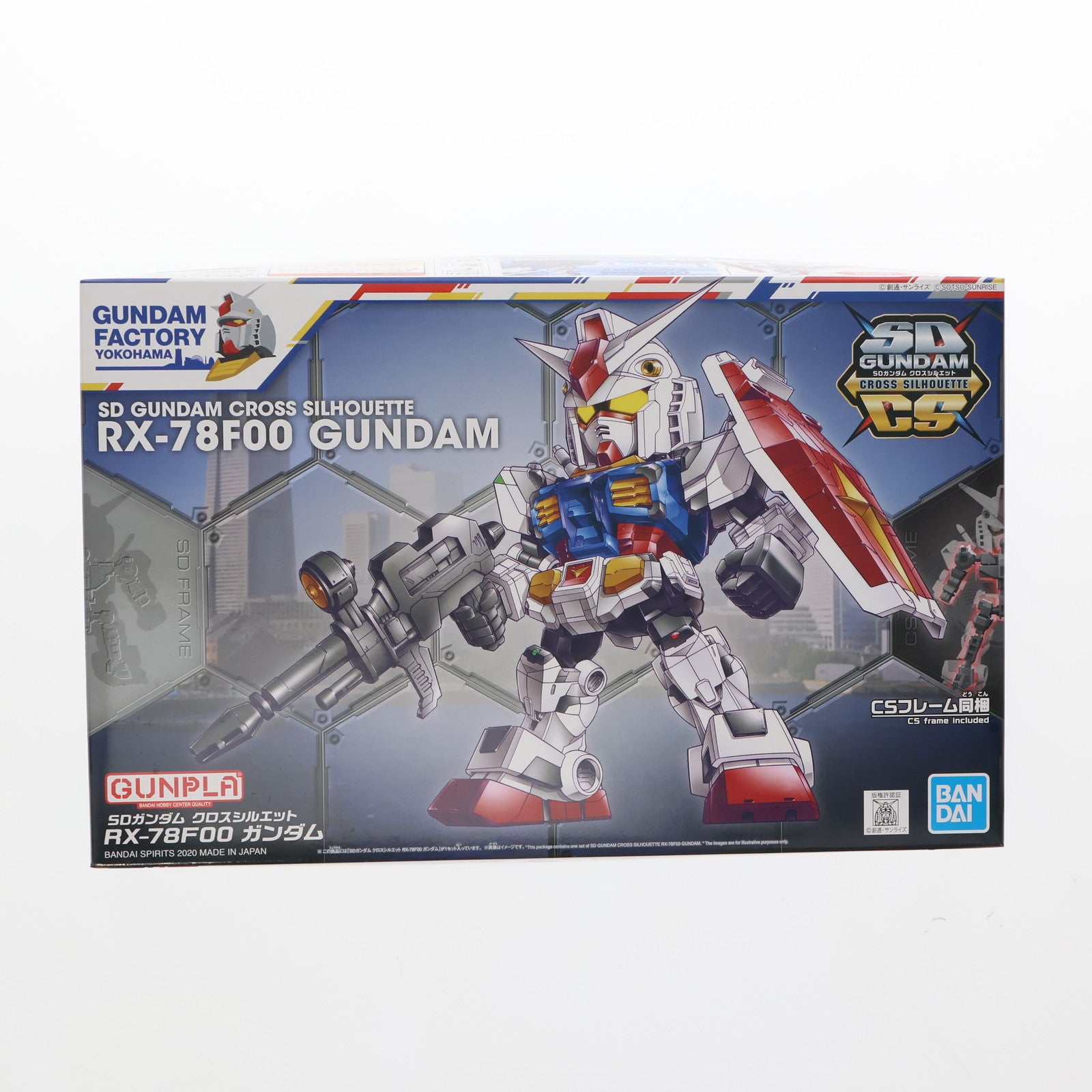 【中古即納】[PTM]SDガンダムクロスシルエット RX-78F00 ガンダム 機動戦士ガンダム プラモデル(5060576) GUNDAM FACTORY YOKOHAMA限定 バンダイスピリッツ(20201219)