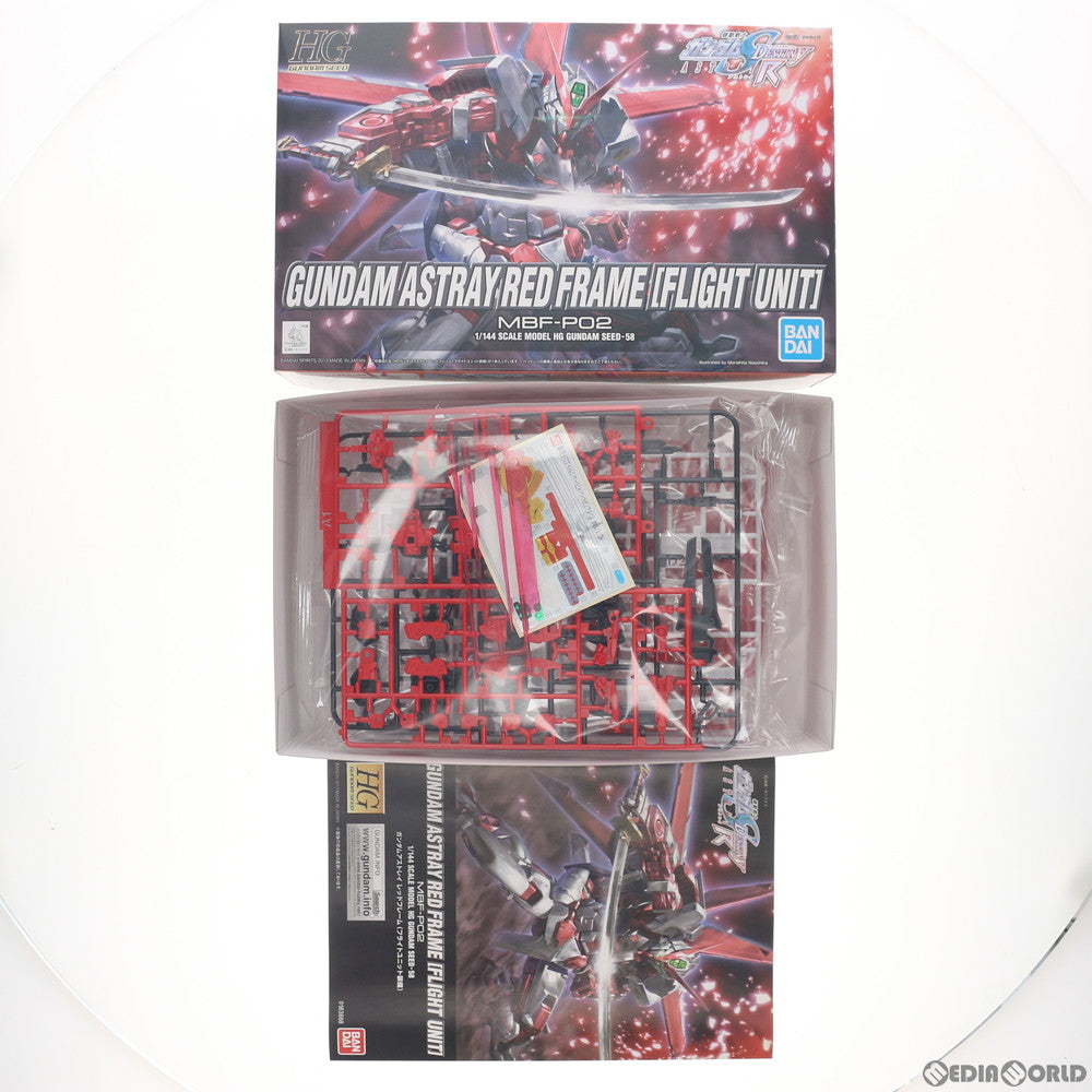 【中古即納】[PTM]HG 1/144 MBF-P02 ガンダムアストレイ レッドフレーム(フライトユニット装備) 機動戦士ガンダムSEED DESTINY ASTRAY(シード デスティニー アストレイ) プラモデル(0183668) バンダイスピリッツ(20210131)