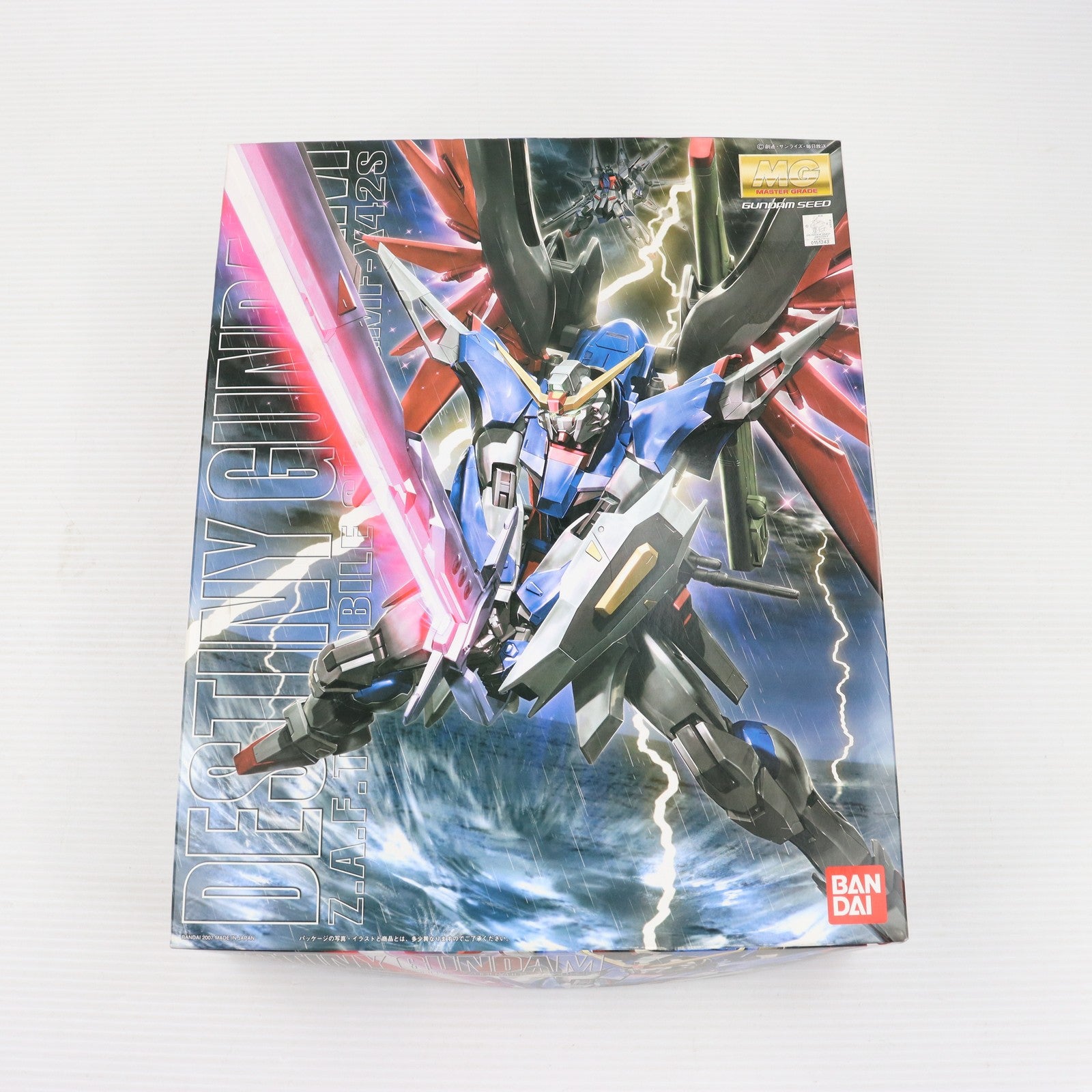 【中古即納】[PTM]MG 1/100 ZGMF-X42S デスティニーガンダム 機動戦士ガンダムSEED DESTINY(シード デスティニー) プラモデル(0151243) バンダイ(20170624)