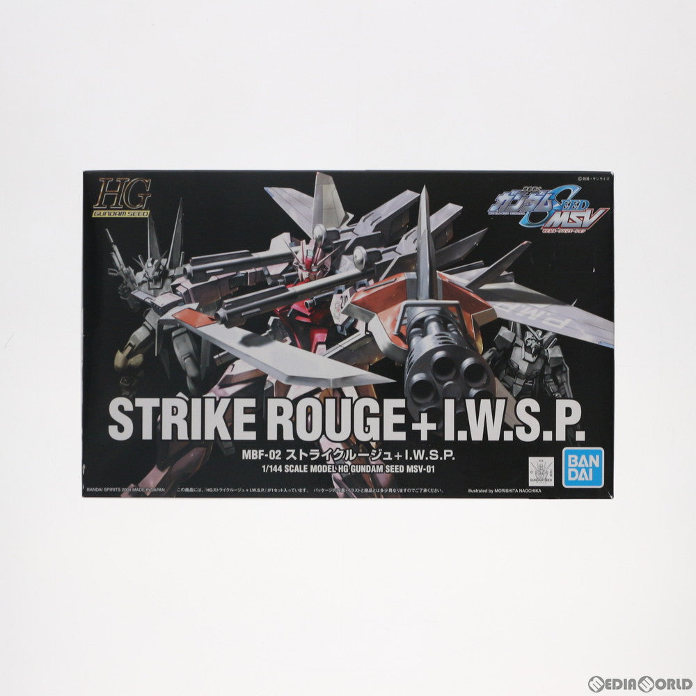 【中古即納】[PTM]HG 1/144 ストライクルージュ+I.W.S.P. 機動戦士ガンダムSEED(シード) MSV プラモデル バンダイスピリッツ(20200926)