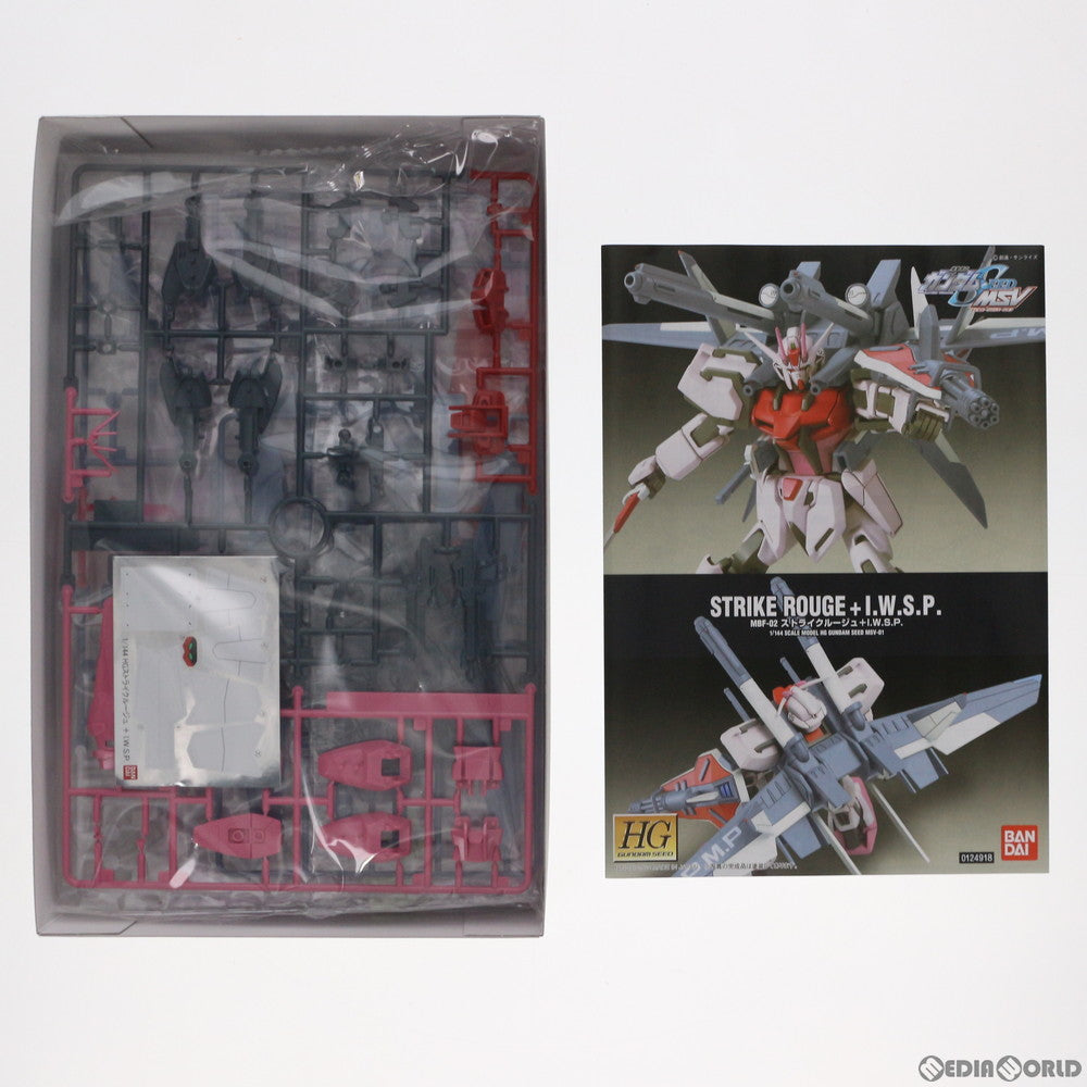 【中古即納】[PTM]HG 1/144 ストライクルージュ+I.W.S.P. 機動戦士ガンダムSEED(シード) MSV プラモデル バンダイスピリッツ(20200926)