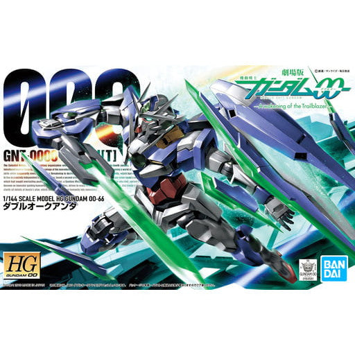 【中古即納】[PTM](再販)HG 1/144 GNT-0000 ダブルオークアンタ 劇場版 機動戦士ガンダム00(ダブルオー) -A wakening of the Trailblazer- プラモデル バンダイスピリッツ(20240731)