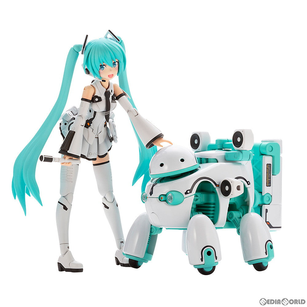 【中古即納】[PTM]フレームミュージック・ガール 初音ミク[マルットイズVer.]with TAMOTU[ミクVer.] フレームアームズ・ガール VOCALOID(ボーカロイド) プラモデル(FG145) コトブキヤ(20221119)