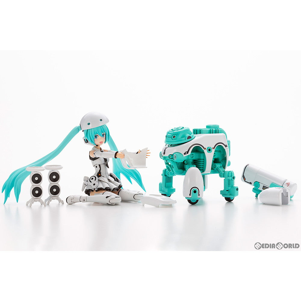 【中古即納】[PTM]フレームミュージック・ガール 初音ミク[マルットイズVer.]with TAMOTU[ミクVer.] フレームアームズ・ガール VOCALOID(ボーカロイド) プラモデル(FG145) コトブキヤ(20221119)