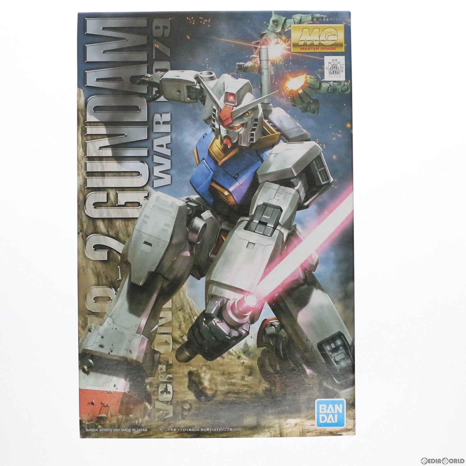 【中古即納】[PTM]MG 1/100 RX-78-2 ガンダム Ver.O.Y.W. アニメーションカラー 機動戦士ガンダム プラモデル(5056958) バンダイスピリッツ(20180430)