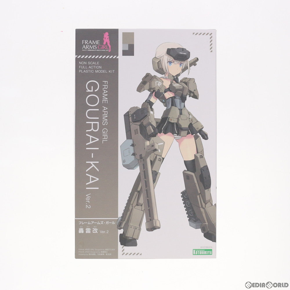 【中古即納】[PTM]フレームアームズ・ガール 轟雷改(ごうらいかい) Ver.2 プラモデル(FG021) コトブキヤ(20181226)