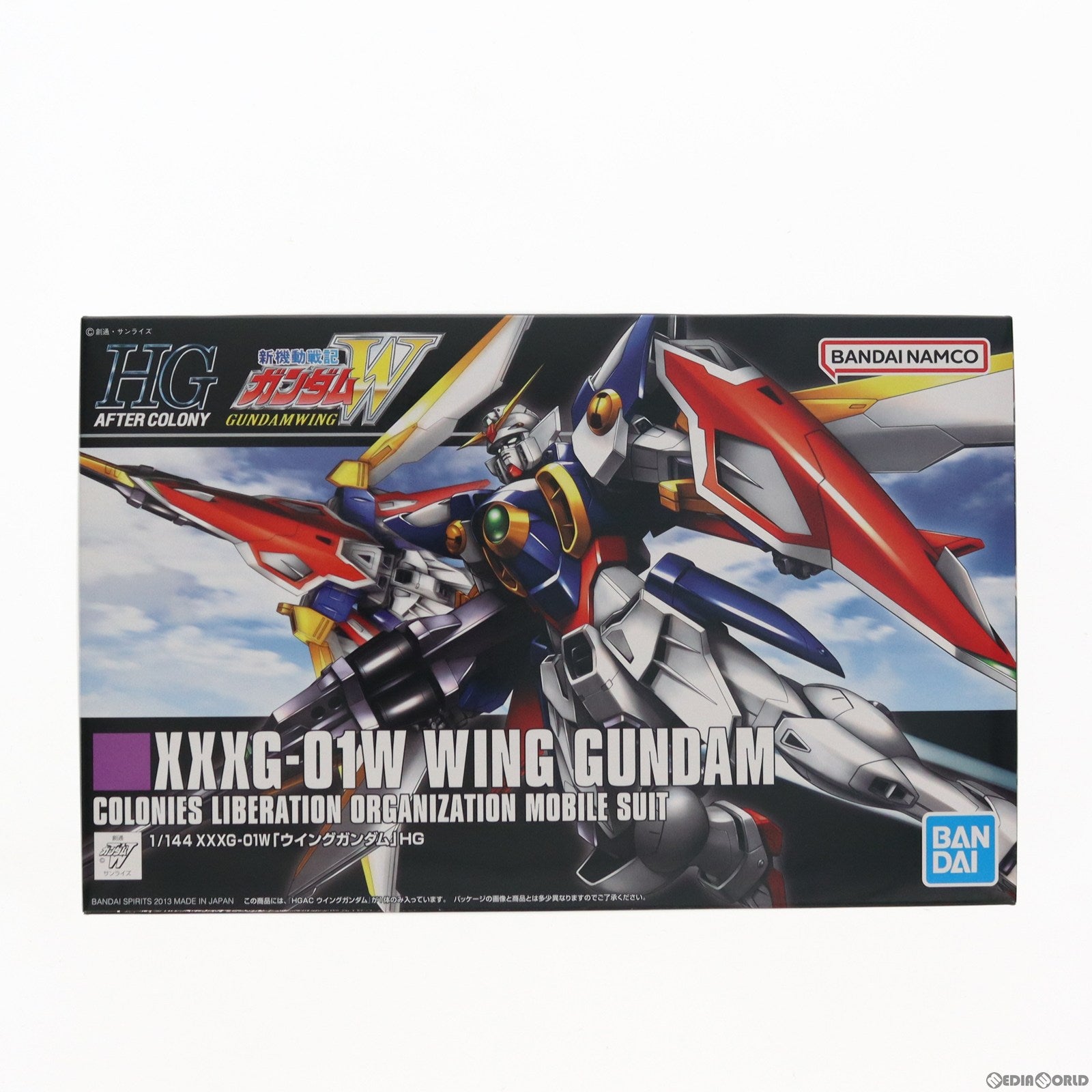 【中古即納】[PTM]HGAC 1/144 XXXG-01W ウイングガンダム 新機動戦記ガンダムW(ウイング) プラモデル バンダイスピリッツ(20240513)