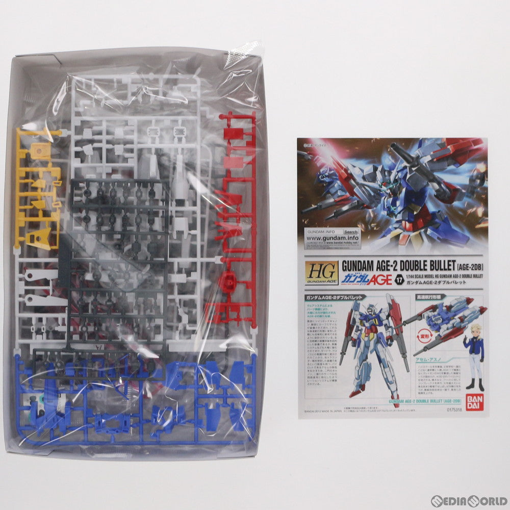 【中古即納】[PTM]HG 1/144 AGE-2DB ガンダムAGE-2 ダブルバレット 機動戦士ガンダムAGE(エイジ) プラモデル(5060368) バンダイスピリッツ(20200916)