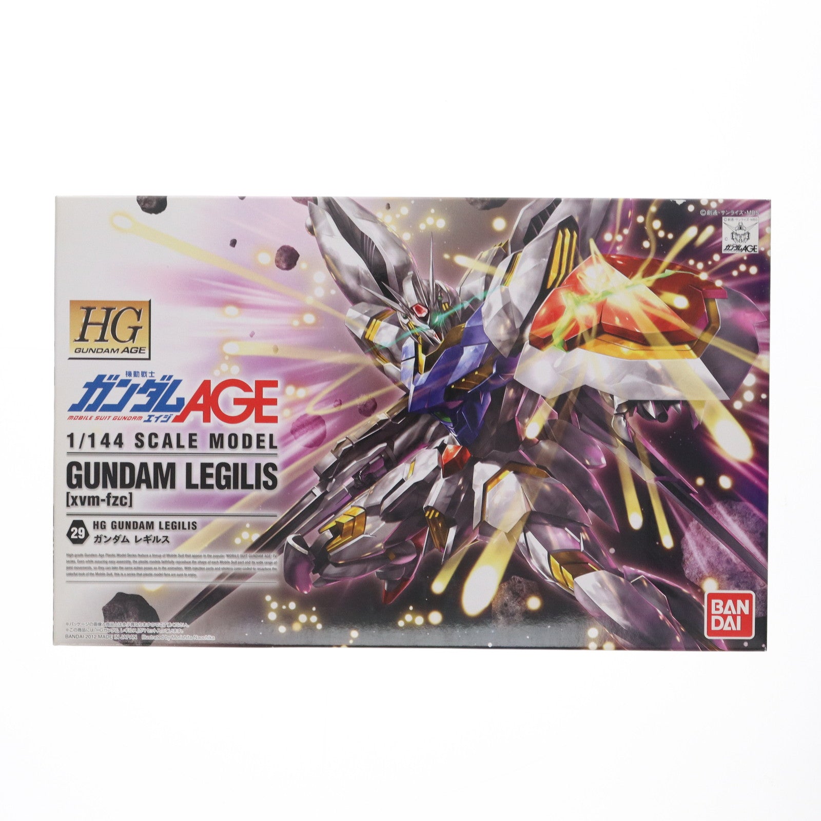 【中古即納】[PTM]HG 1/144 xvm-fzc ガンダムレギルス 機動戦士ガンダムAGE(エイジ) プラモデル(0178382) バンダイ(20121006)