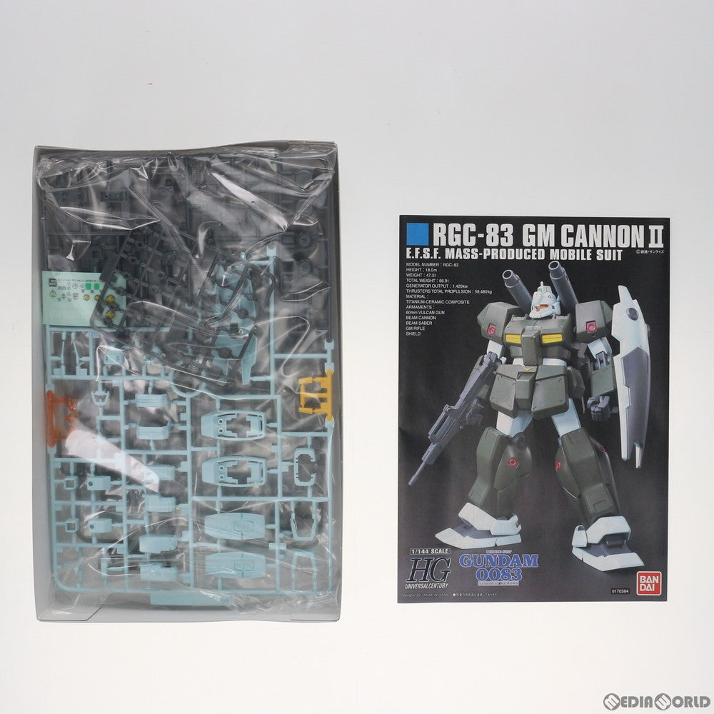 【中古即納】[PTM]HGUC 1/144 ジム・キャノンII 機動戦士ガンダム0083 STARDUST MEMORY(スターダストメモリー) プラモデル バンダイ(20110618)