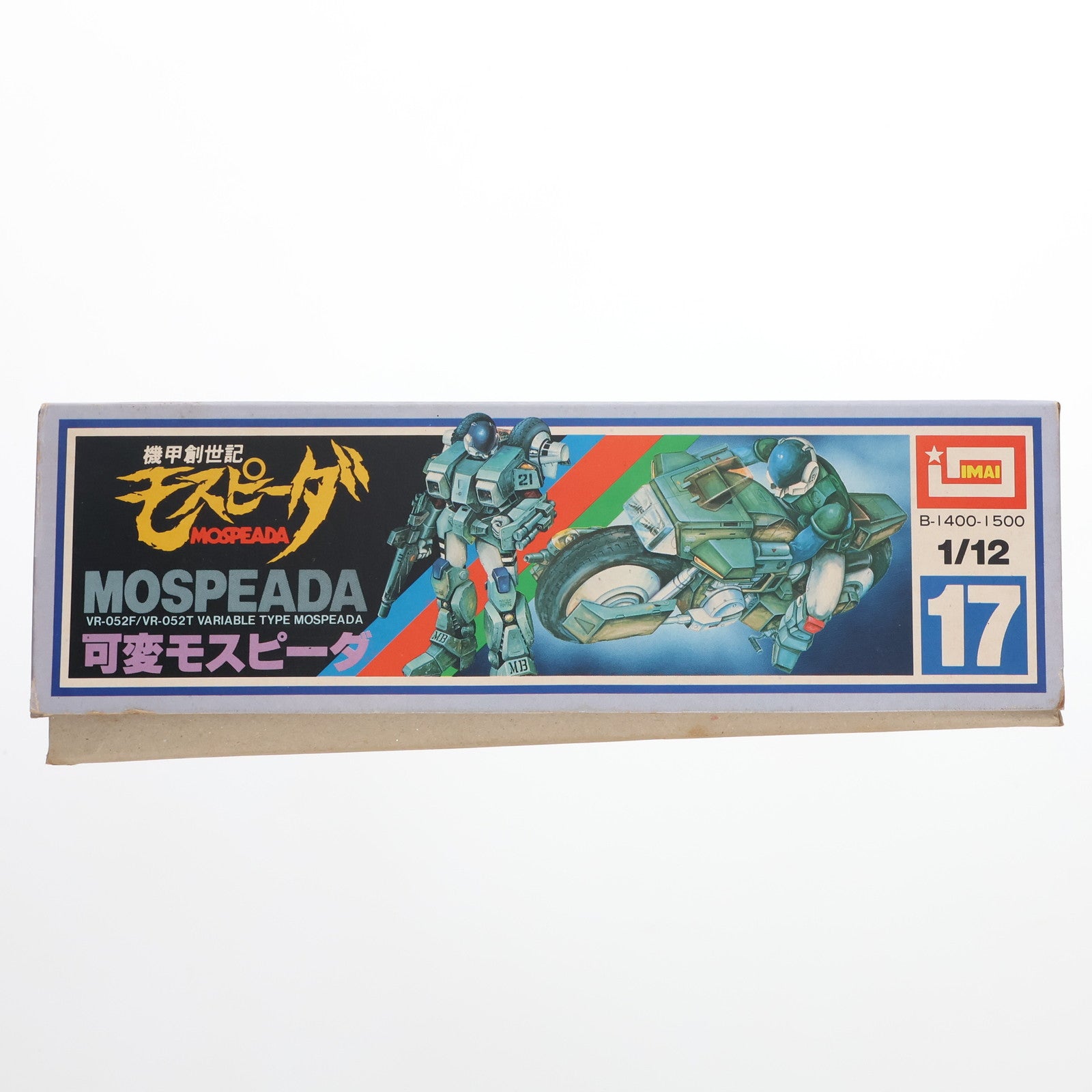 【中古即納】[PTM] 1/12 VR-052F/T 可変モスピーダ スティック レイタイプ 機甲創世記モスピーダ プラモデル(B-1400) イマイ(20001130)