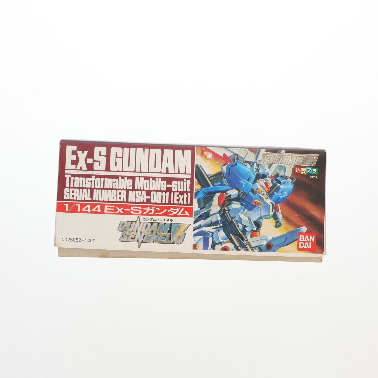 【中古即納】[PTM]1/144 MSA-0011 Ex-S ガンダム ガンダム・センチネル プラモデル(0025052) バンダイ(19881130)