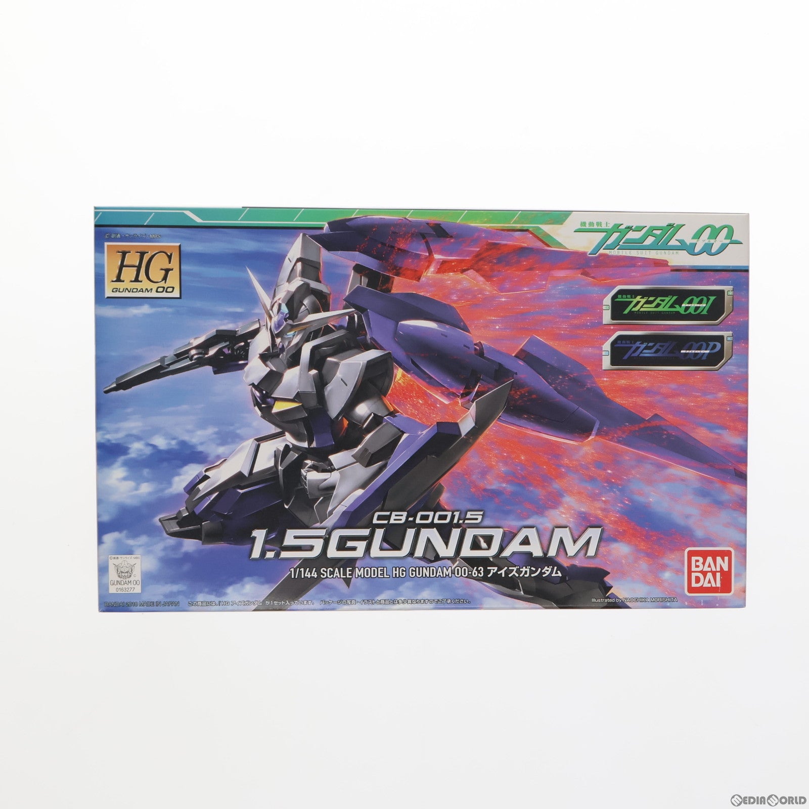 【中古即納】[PTM]HG 1/144 CB-001.5アイズガンダム 機動戦士ガンダム00(ダブルオー) プラモデル バンダイ(20100531)