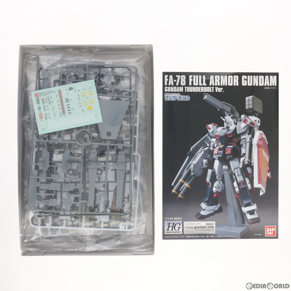 【中古即納】[PTM]HG 1/144 FA-78 フルアーマー・ガンダム(GUNDAM THUNDERBOLT Ver.) 機動戦士ガンダム サンダーボルト プラモデル(0207885) バンダイ(20160430)