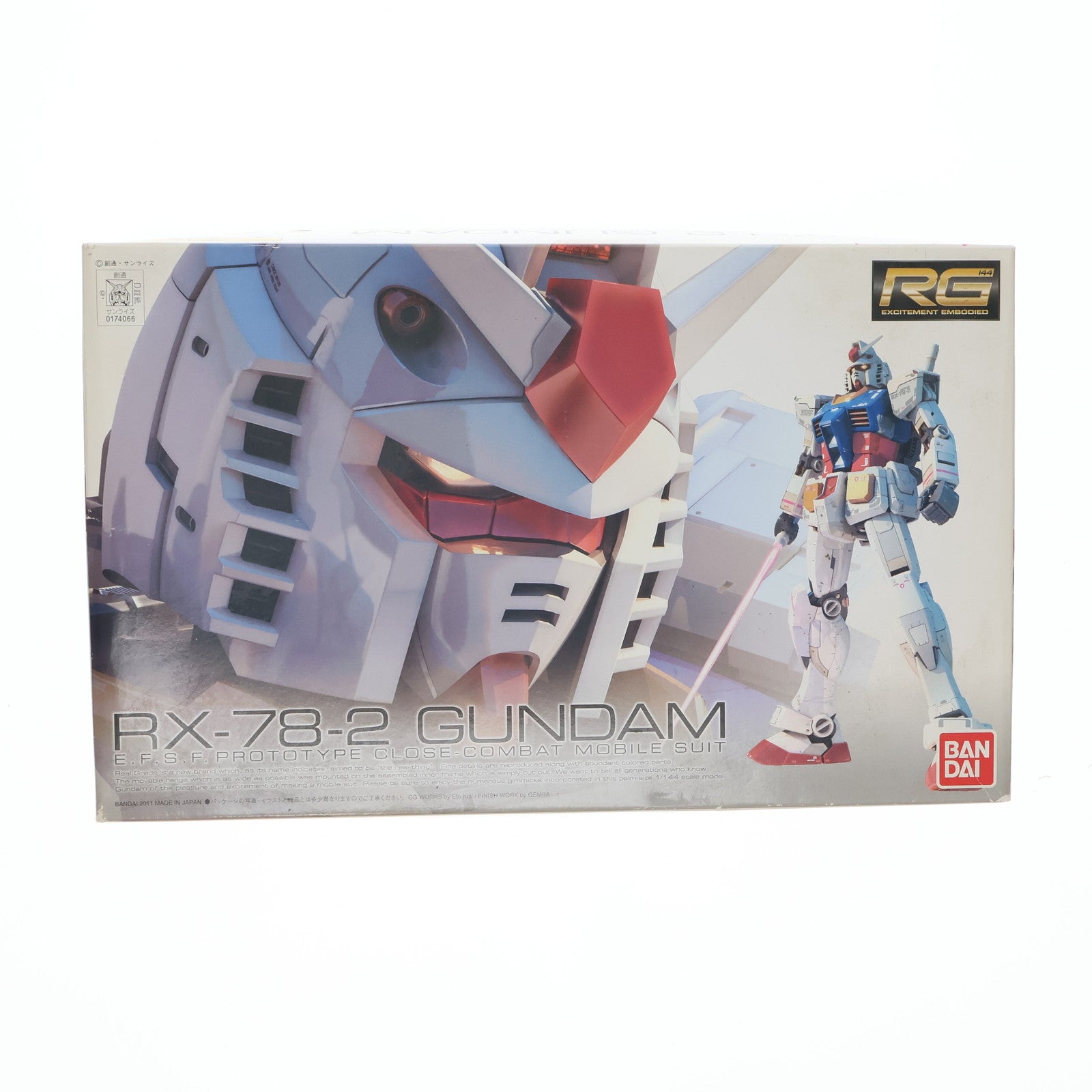 【中古即納】[PTM]RG 1/144 RX-78-2 ガンダム メカニカルクリアver. 機動戦士ガンダム プラモデル(0174066) ガンダムEXPOワールドツアージャパン2011限定 バンダイ(20111104)