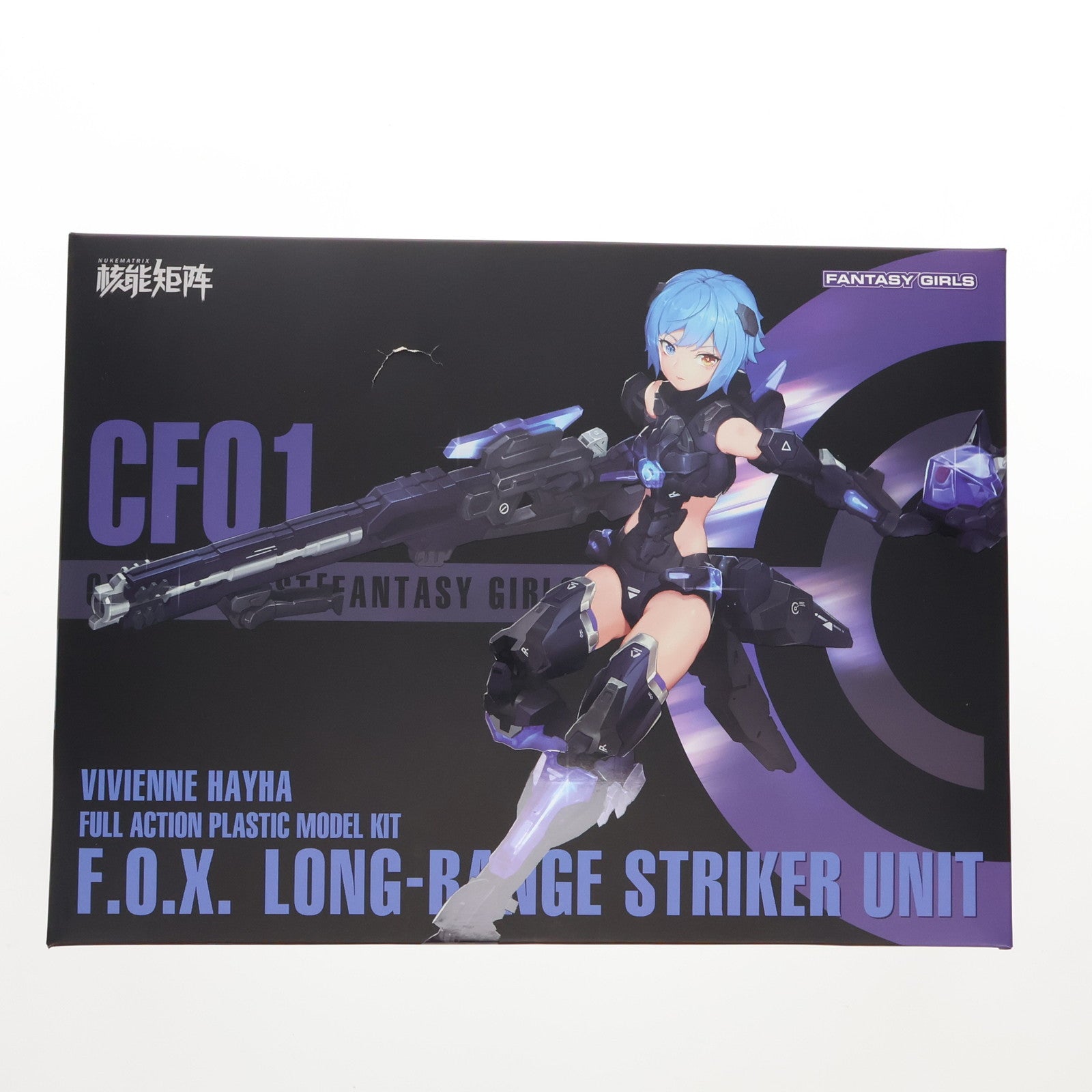 【中古即納】[PTM]1/12 F.O.X Long Range Striker Unit 初回限定版 CYBER FOREST FANTASY GIRLS(サイバーフォーレストファンタジーガールズ) プラモデル NUKE MATRIX(ヌークマトリックス)(20210813)