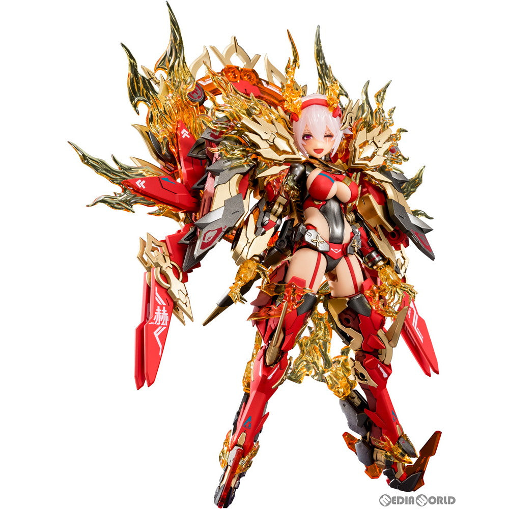 【中古即納】[PTM]メガミデバイス 1/1 皇巫 スサノヲ 紅蓮(オウブ スサノヲ グレン) プラモデル(KP745) コトブキヤ(20240425)