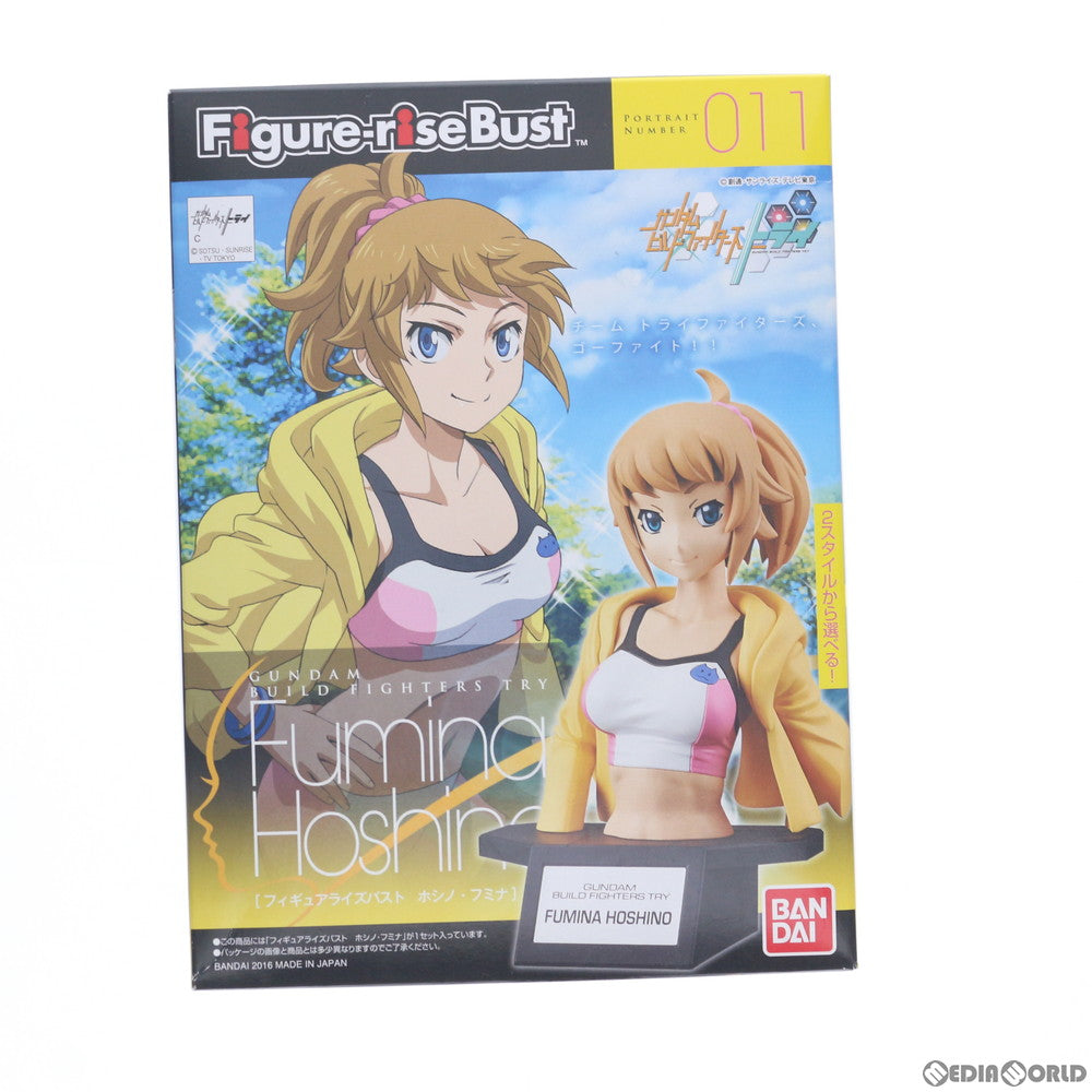 【中古即納】[PTM]Figure-rise Bust(フィギュアライズバスト) ホシノ・フミナ ガンダムビルドファイターズトライ プラモデル バンダイ(20161210)