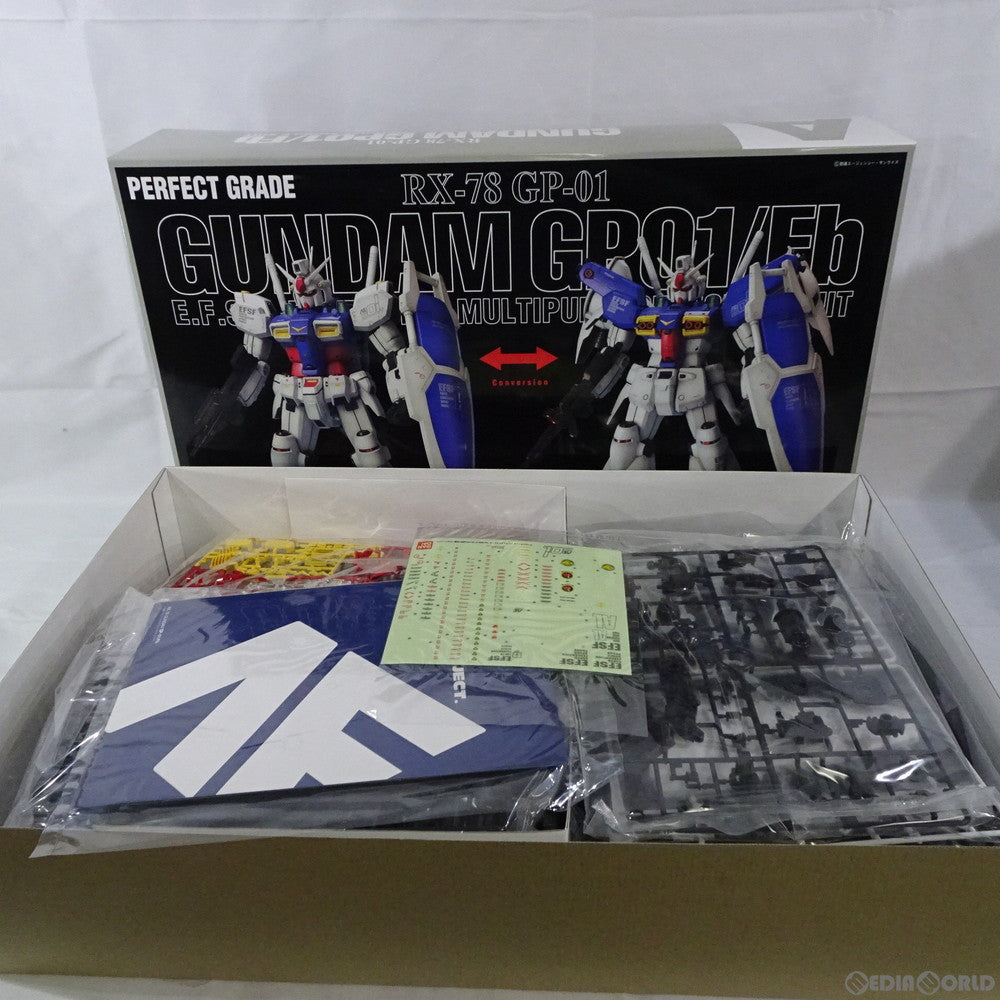 【中古即納】[PTM]PG 1/60 RX-78GP01/Fb RX-78ガンダムGP01/FB 機動戦士ガンダム0083 STARDUST MEMORY(スターダストメモリー) プラモデル(0116409) バンダイ(20031130)