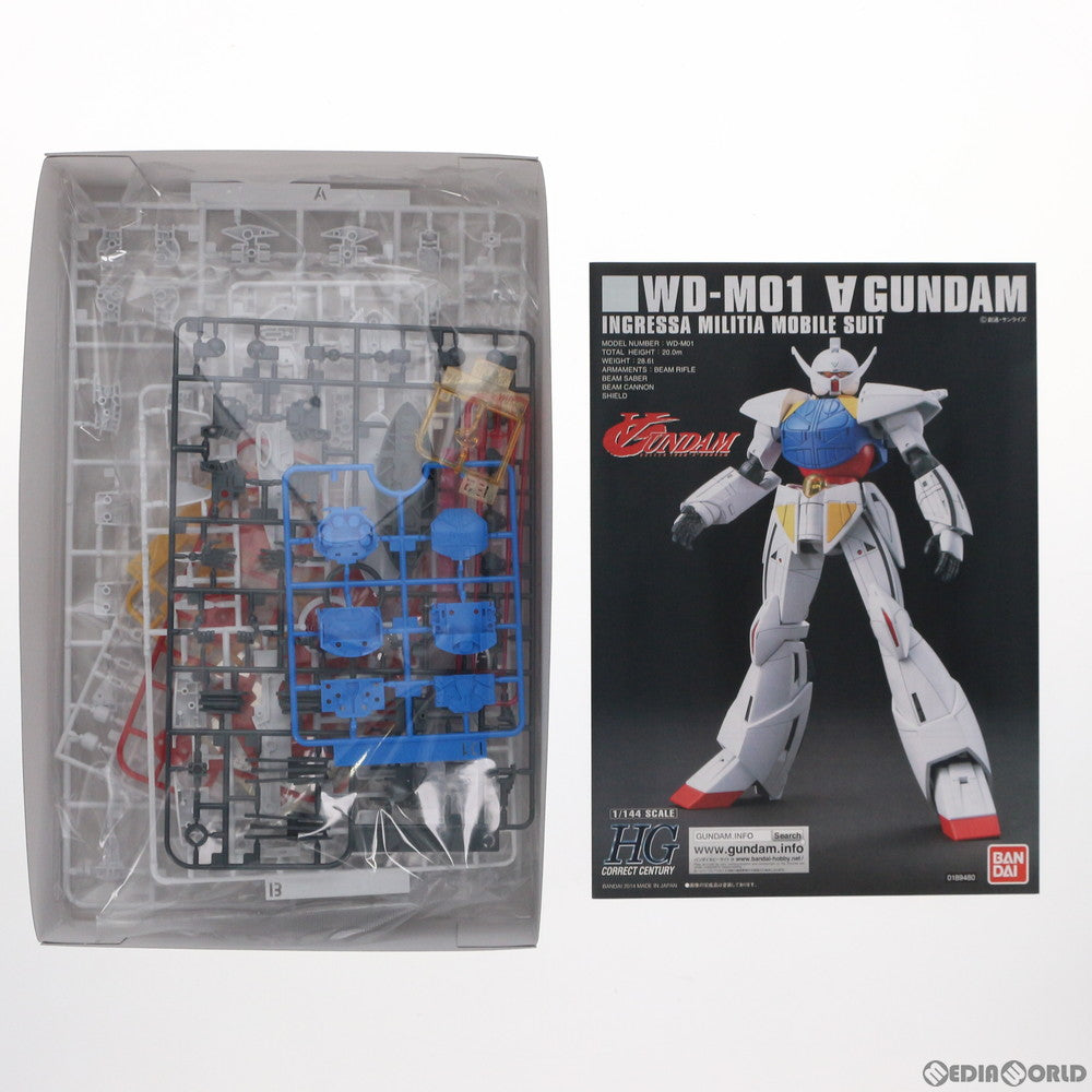 【中古即納】[PTM]HGCC 1/144 WD-M01 ターンエーガンダム ∀ガンダム プラモデル(5060401) バンダイスピリッツ(20201028)