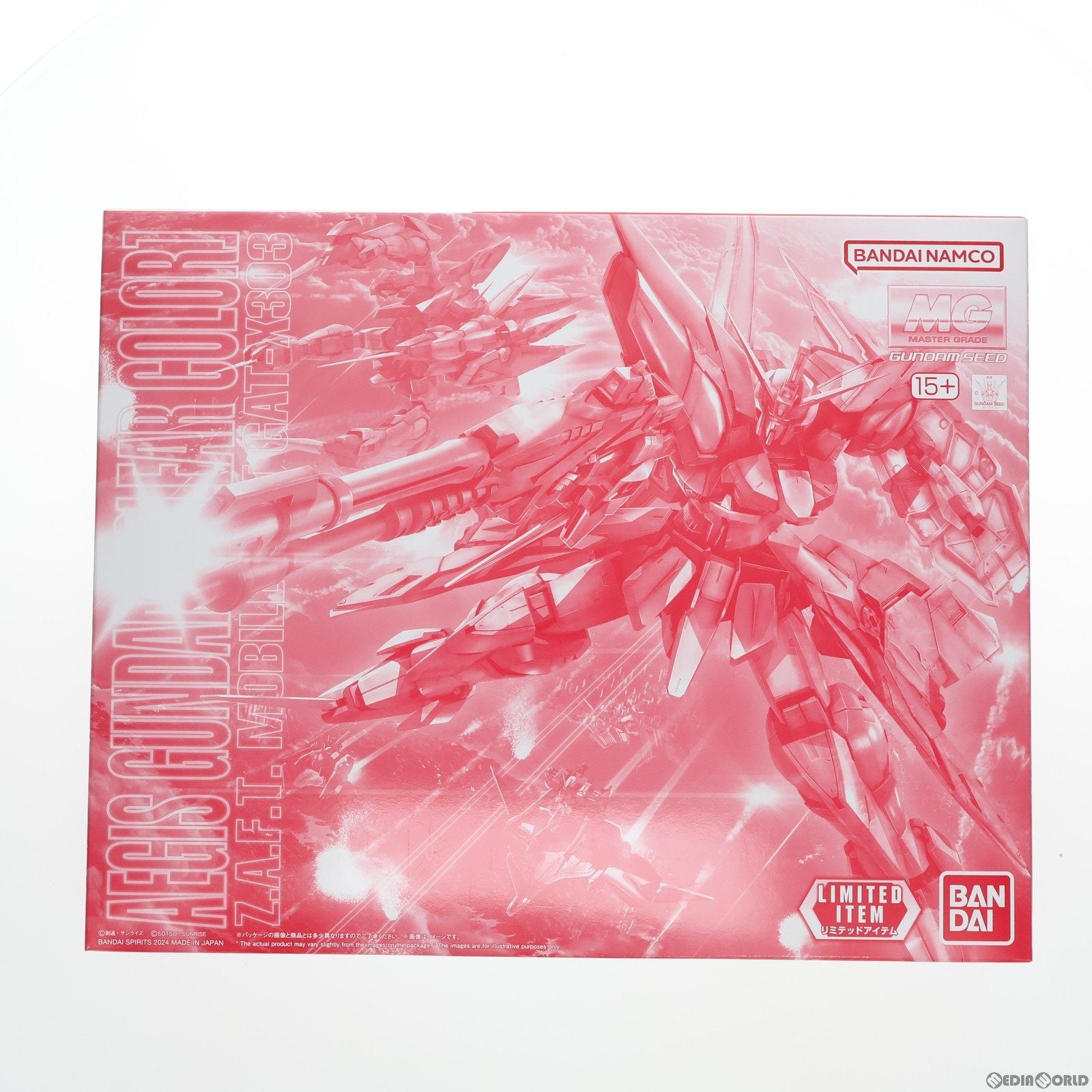 【中古即納】[PTM]ガンダムベース限定 MG 1/100 GAT-X303 イージスガンダム(クリアカラー) 機動戦士ガンダムSEED(シード) プラモデル(5063435) バンダイスピリッツ(20240309)