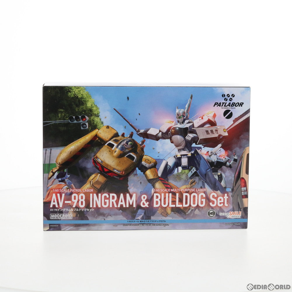 【中古即納】[PTM]MODEROID(モデロイド) 1/60 AV-98イングラム&ブルドッグセット 機動警察パトレイバー プラモデル グッドスマイルカンパニー(20210124)