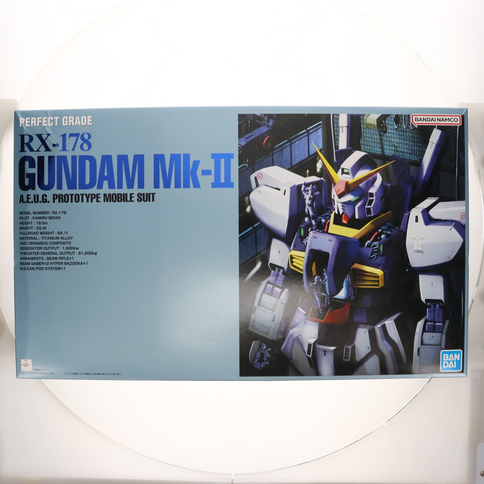 中古即納】[PTM]PG 1/60 RX-178 ガンダムMk-II(エゥーゴ) 機動戦士Zガンダム プラモデル(5064872) バンダイスピリッツ