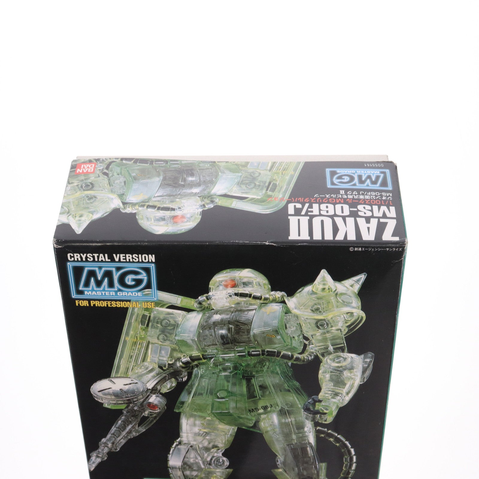 【中古即納】[PTM]MG 1/100 MS-06F/J ザクII クリスタルバージョン 機動戦士ガンダム プラモデル(0055161) バンダイ(19961031)