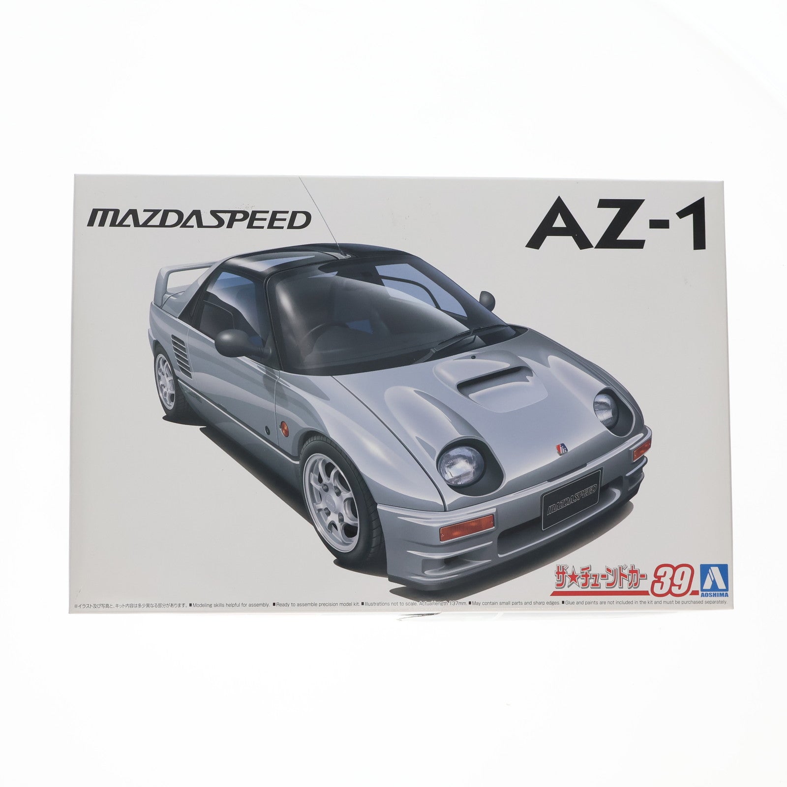【中古即納】[PTM] ザ・チューンドカー No.39 1/24 マツダスピード PG6SA AZ-1 92(マツダ) プラモデル アオシマ(20210630)