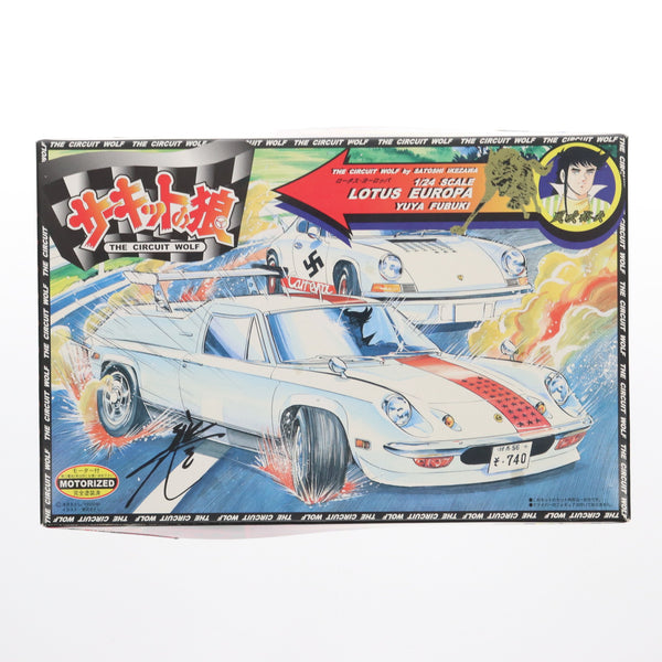 【中古即納】[PTM]1/24 ロータス ヨーロッパ 風吹裕矢(ふぶきゆうや) サーキットの狼 プラモデル 童友社