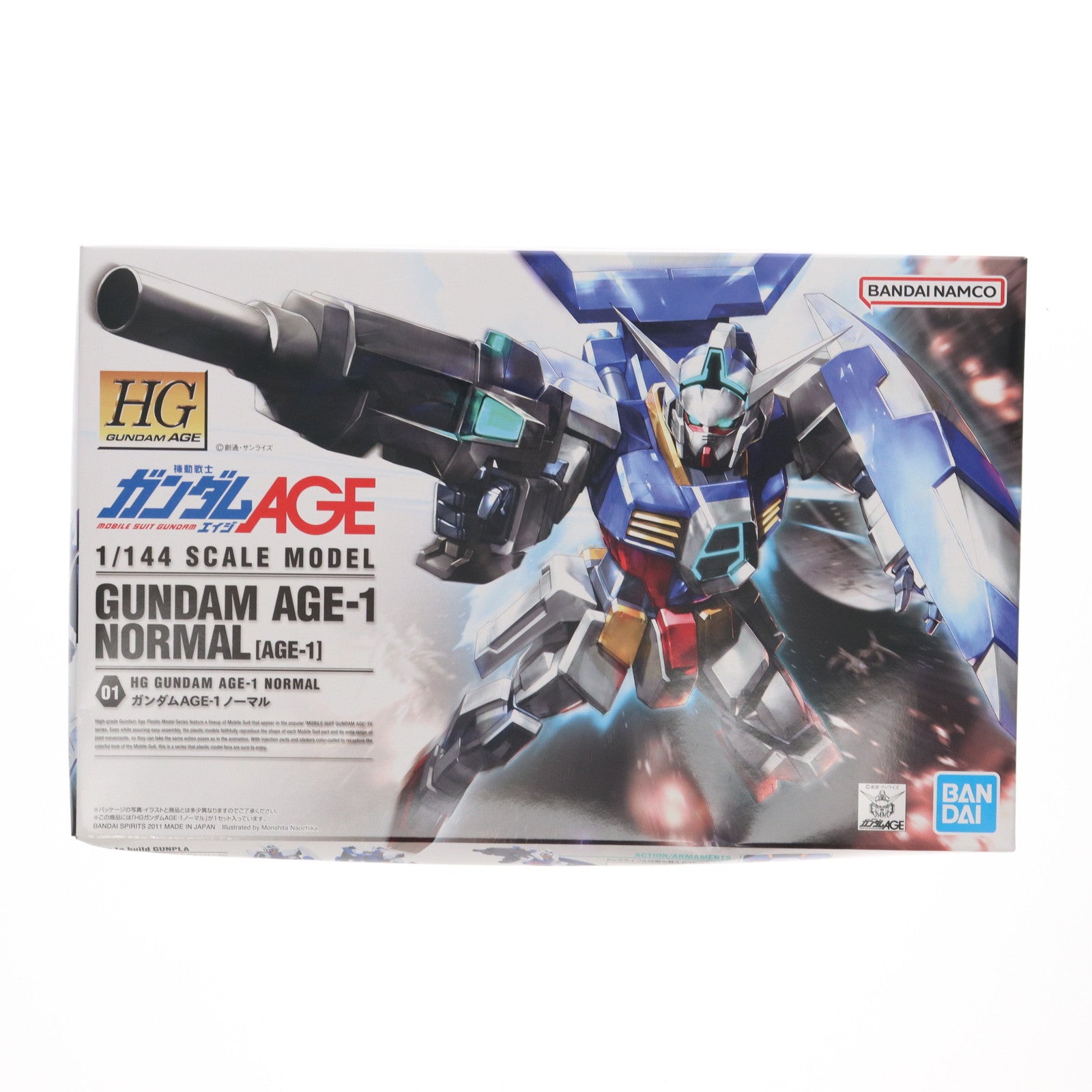 【中古即納】[PTM](再販)HG 1/144 AGE-1 ガンダムAGE-1 ノーマル 機動戦士ガンダムAGE(エイジ) プラモデル バンダイスピリッツ(20240926)