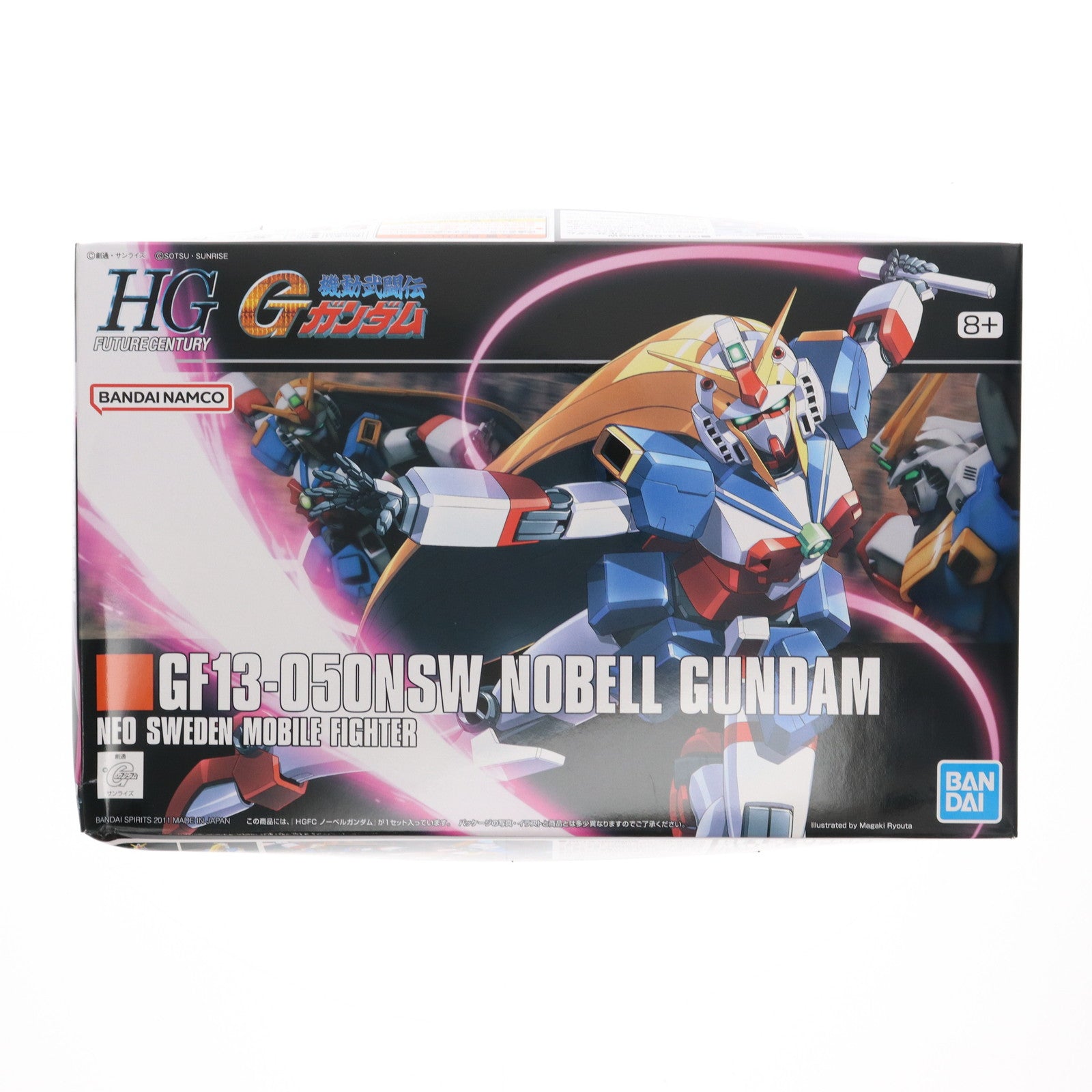 【中古即納】[PTM](再販)HGFC 1/144 GF13-050NSW ノーベルガンダム 機動武闘伝Gガンダム プラモデル バンダイスピリッツ(20240824)