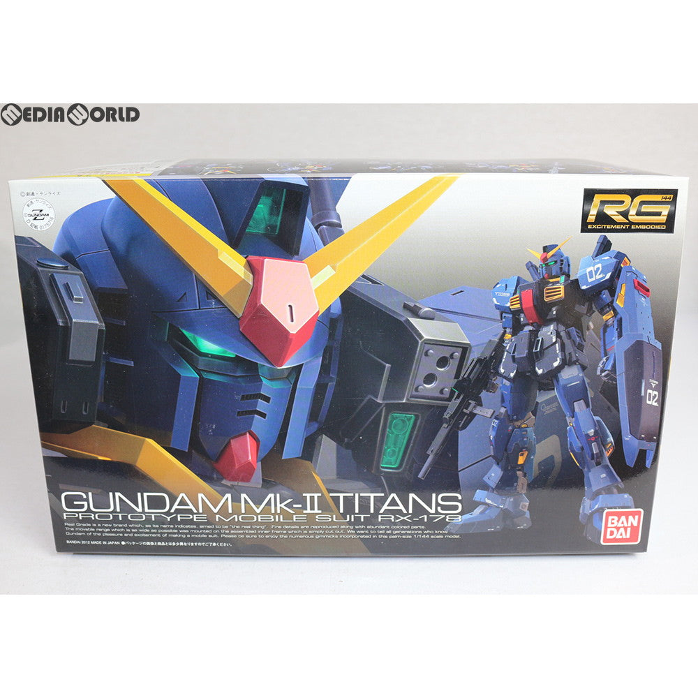 【中古即納】[PTM]RG 1/144 RX-178 ガンダムMk-II(ティターンズ仕様) 機動戦士Zガンダム プラモデル(0175716) バンダイ(20120428)