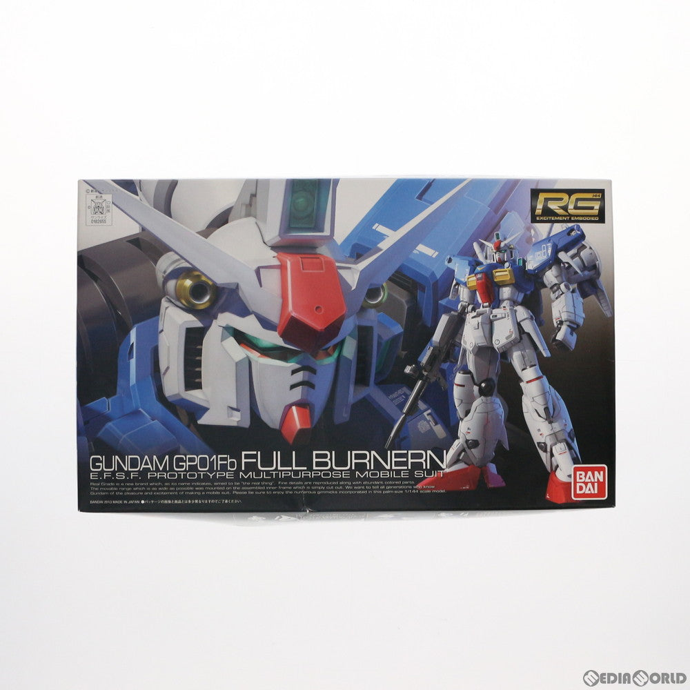 【中古即納】[PTM]RG 1/144 RX-78 GP-01Fb ガンダム試作1号機 フルバーニアン 機動戦士ガンダム0083 STARDUST MEMORY(スターダストメモリー) プラモデル(0182655) バンダイ(20130726)