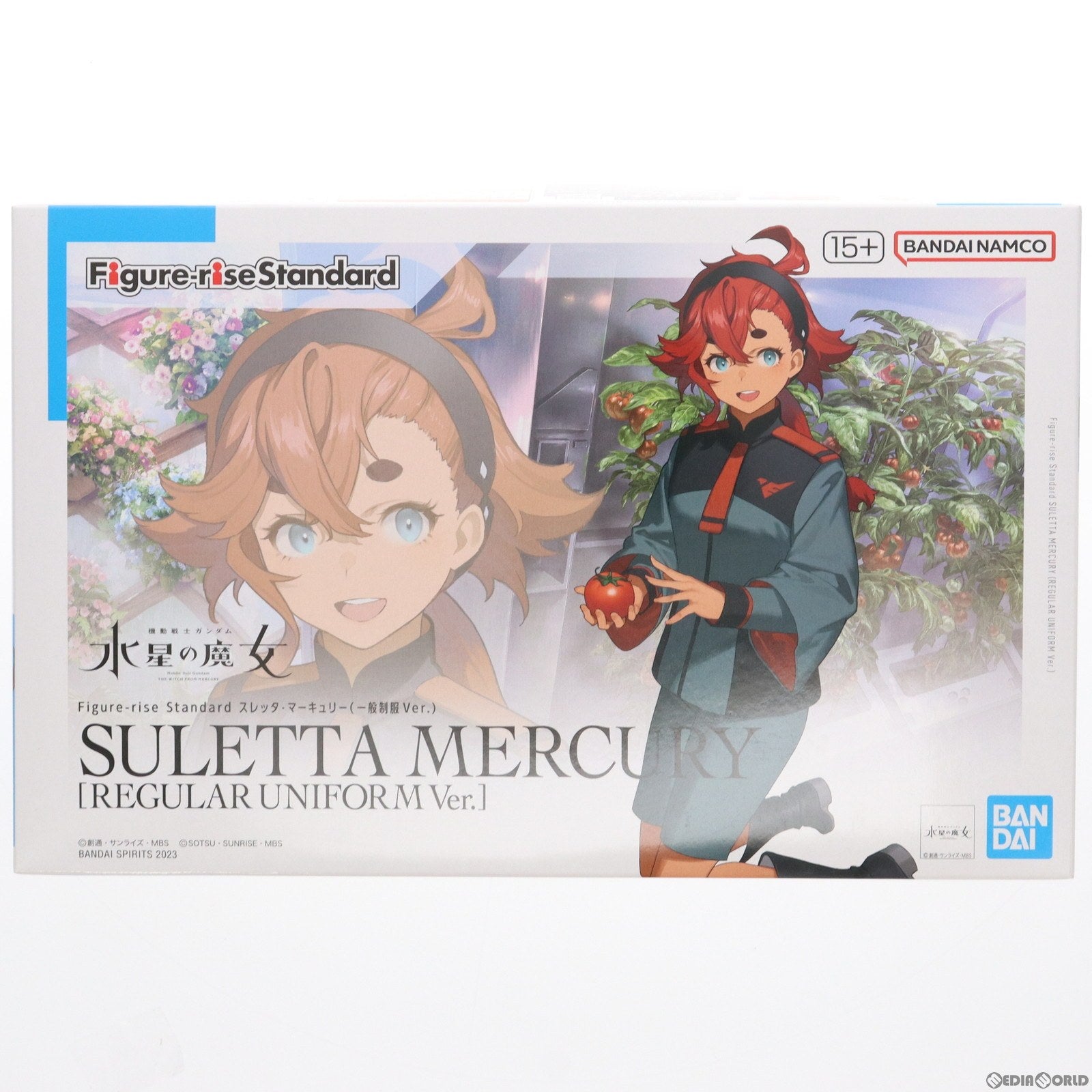 【中古即納】[PTM] プレミアムバンダイ限定 Figure-rise Standard(フィギュアライズ スタンダード) スレッタ・マーキュリー(一般制服Ver.) 機動戦士ガンダム 水星の魔女 プラモデル バンダイスピリッツ(20231130)