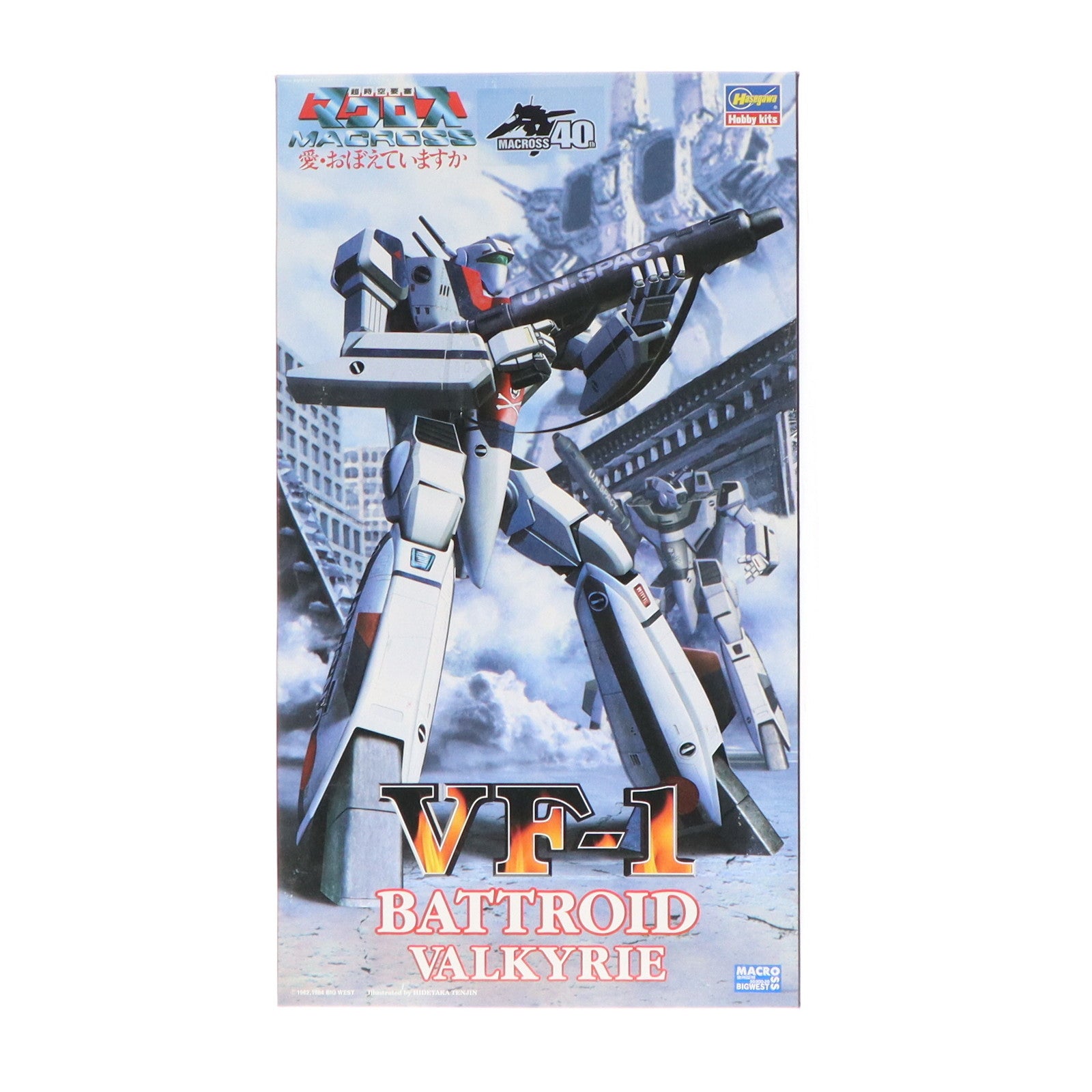 【中古即納】[PTM]1/72 VF-1 バトロイドバルキリー シリーズNo.10 超時空要塞マクロス 愛・おぼえてますか プラモデル(65710) ハセガワ(20191016)