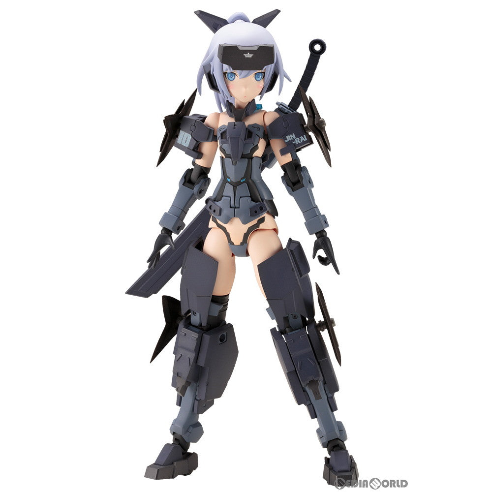 【中古即納】[PTM](再販)フレームアームズ・ガール 迅雷(じんらい) Indigo Ver. プラモデル(FG018R) コトブキヤ(20220727)