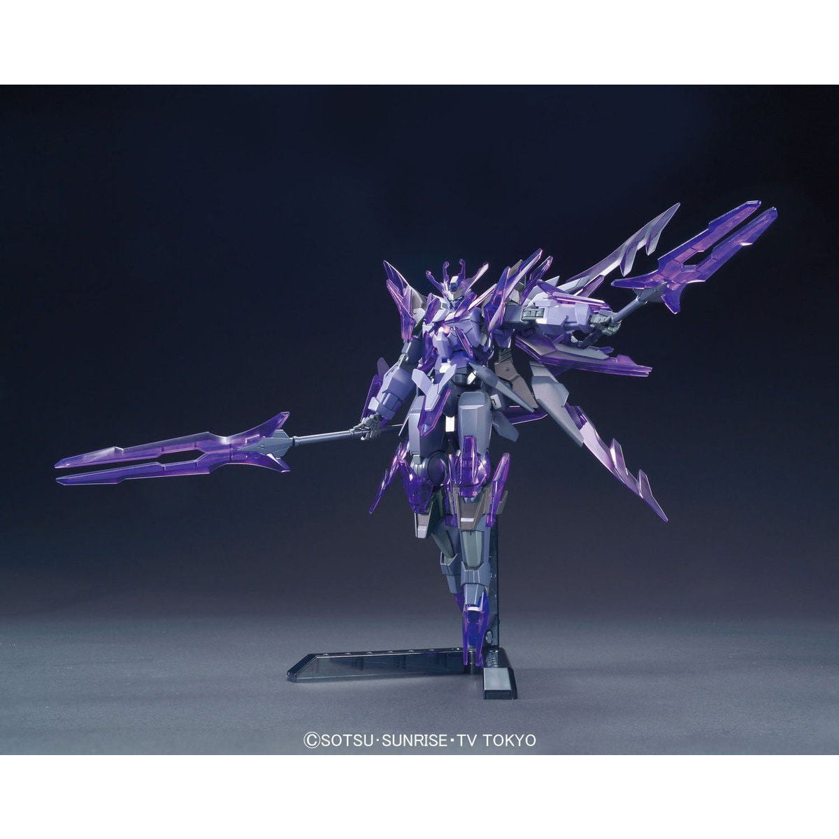 【中古即納】[PTM](再販)HGBF 1/144 GN-10000 トランジェントガンダムグレイシャー ガンダムビルドファイターズ炎トライ プラモデル バンダイスピリッツ(20240824)