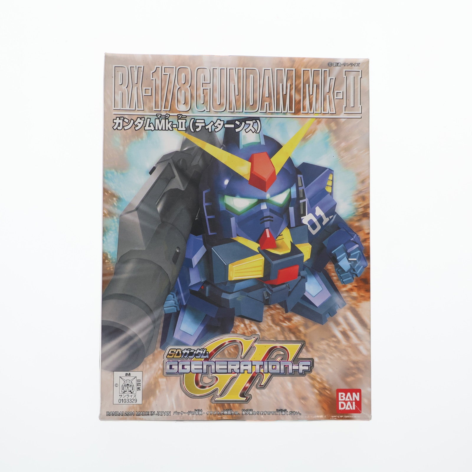 【中古即納】[PTM]SDガンダム BB戦士 217 ガンダムMkII(ティターンズ) SDガンダム G-GENERATION-F プラモデル バンダイ(20010630)