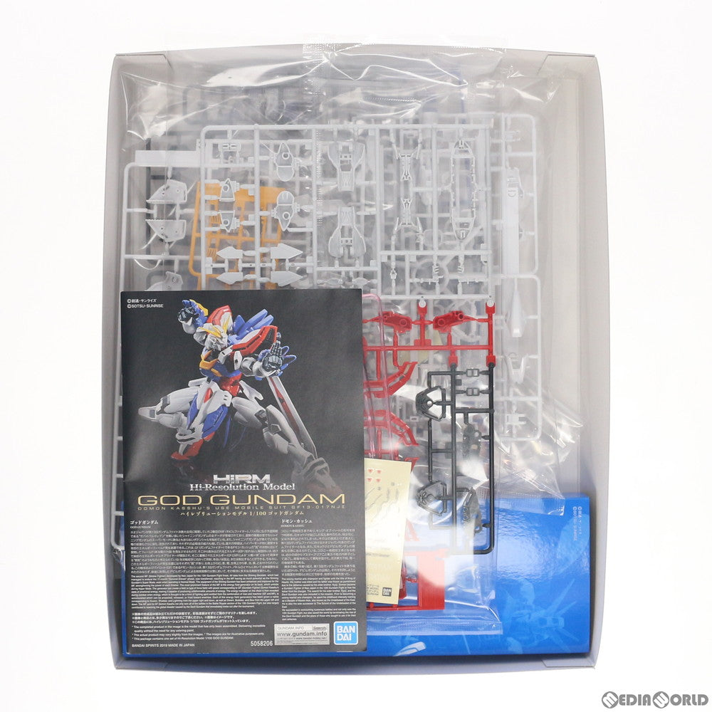 【中古即納】[PTM]ハイレゾリューションモデル 1/100 GF13-017NJII ゴッドガンダム 機動武闘伝Gガンダム プラモデル(5058206) バンダイスピリッツ(20191026)