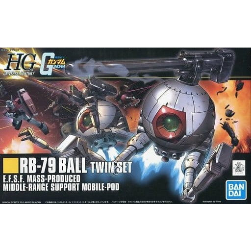 【中古即納】[PTM](再販)HGUC 1/144 RB-79 ボール ツインセット 機動戦士ガンダム プラモデル バンダイスピリッツ(20240930)