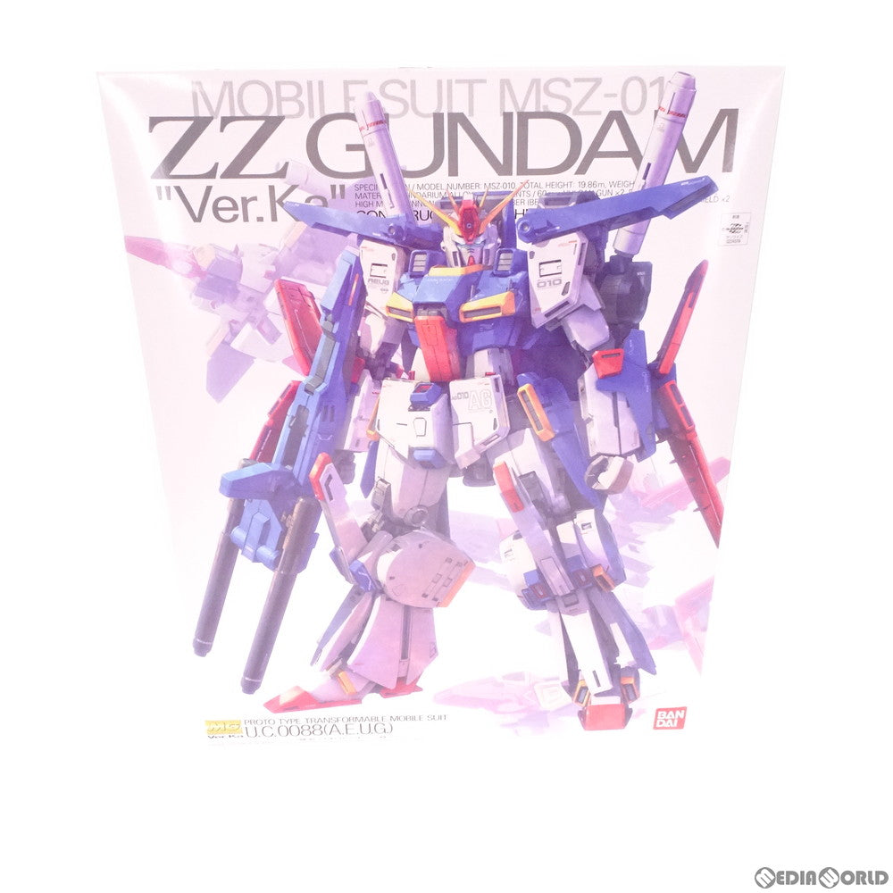 【中古即納】[PTM]MG 1/100 MSZ-010 ダブルゼータガンダム Ver.Ka 機動戦士ガンダムZZ(ダブルゼータ) プラモデル(0224519) バンダイ(20180330)