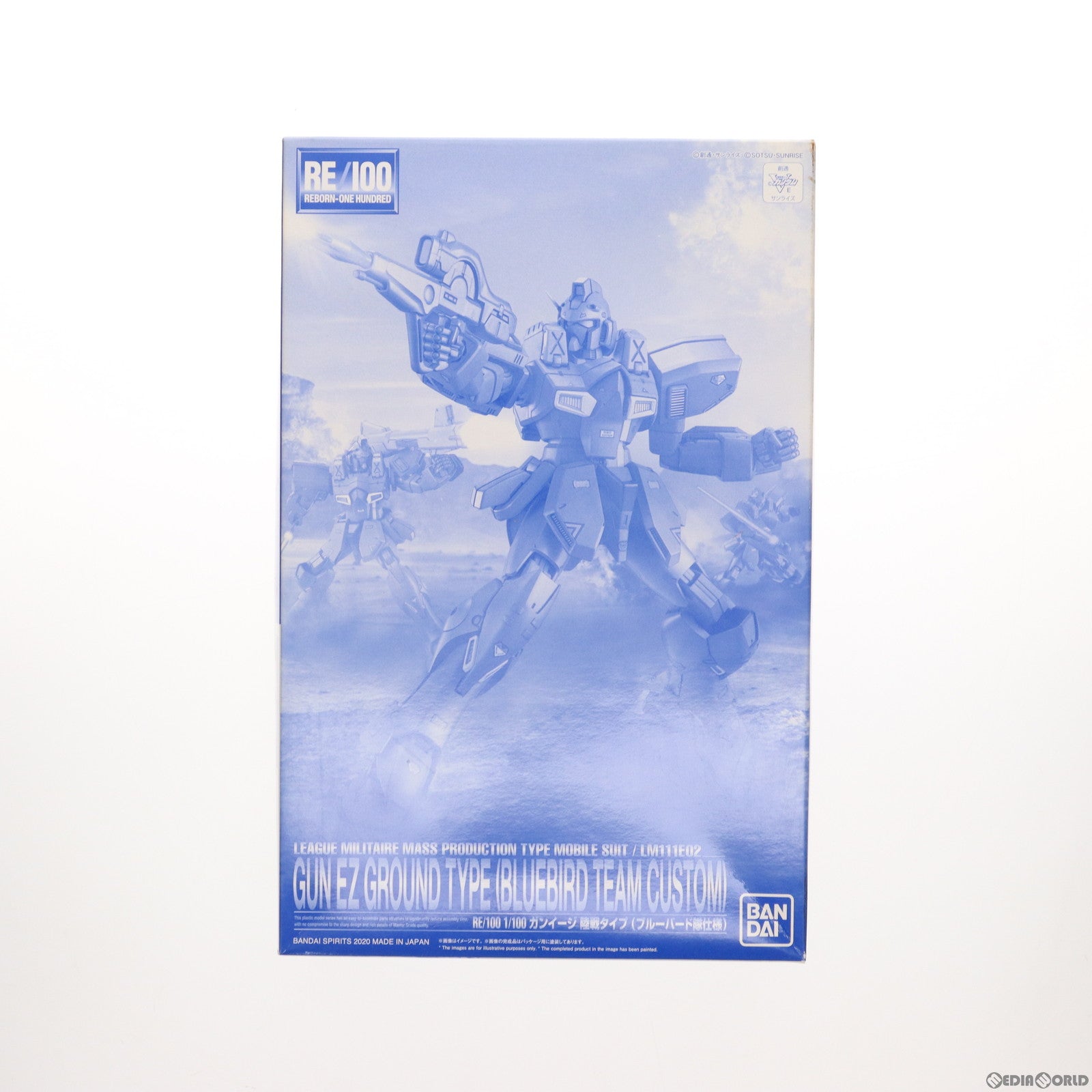 【中古即納】[PTM]プレミアムバンダイ限定 RE/100 1/100 LM111E02 ガンイージ 陸戦タイプ(ブルーバード隊仕様) 機動戦士Vガンダム ニューモビルスーツバリエーション プラモデル(5060528) バンダイスピリッツ(20200731)