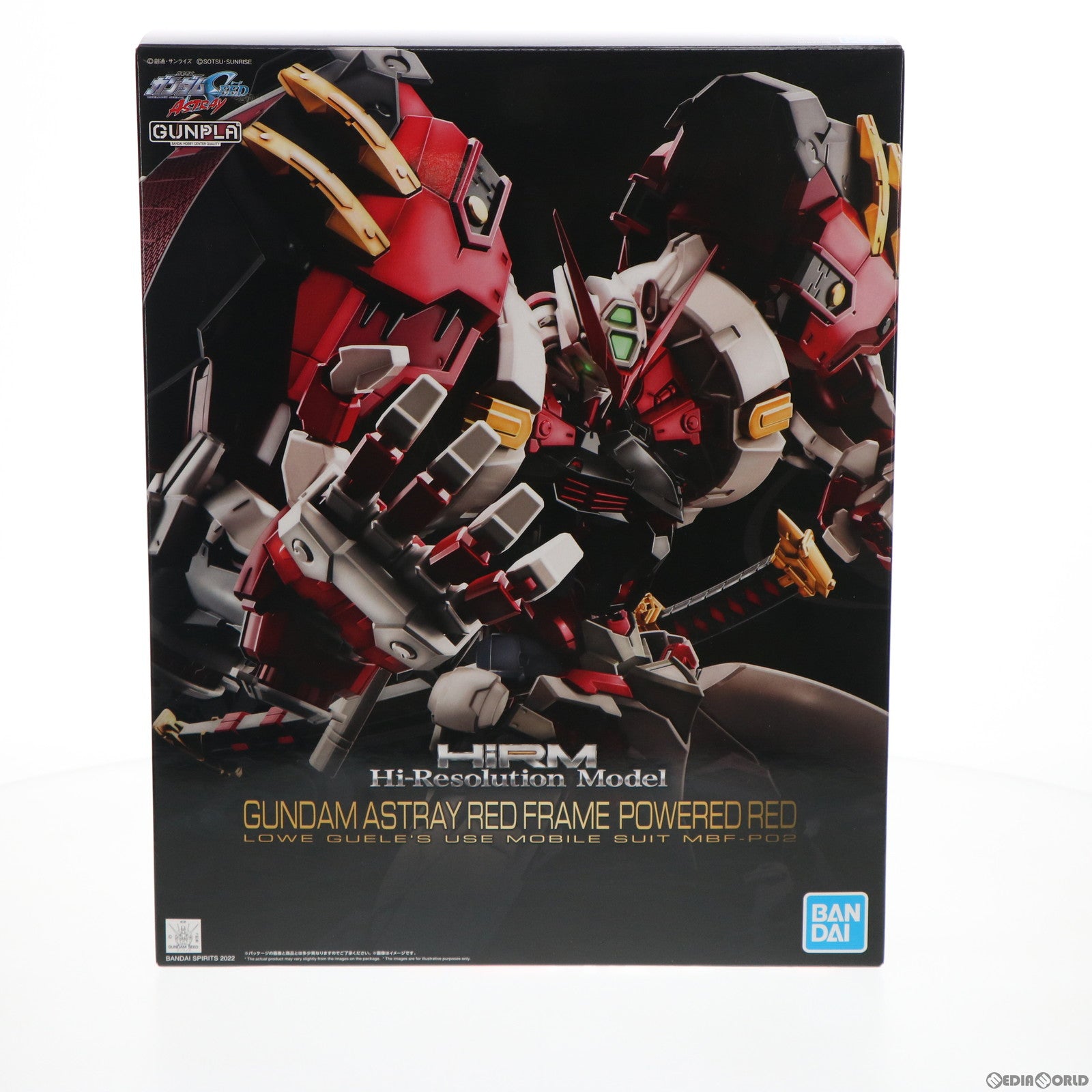 【中古即納】[PTM]1/100 ハイレゾリューションモデル MBF-P02 ガンダムアストレイ レッドフレーム パワードレッド 機動戦士ガンダムSEED ASTRAY(シード アストレイ) プラモデル(5062069) バンダイスピリッツ(20220312)