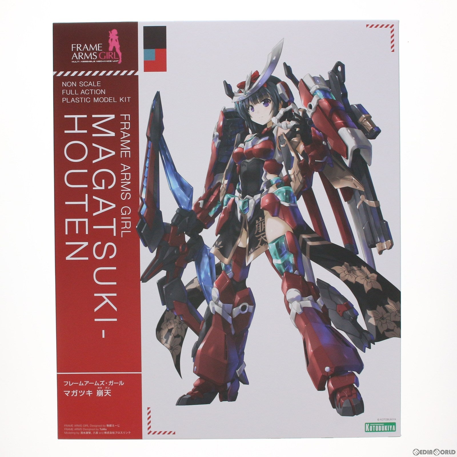 【中古即納】[PTM]フレームアームズ・ガール マガツキ 崩天(ほうてん) プラモデル(FG085) コトブキヤ(20230625)