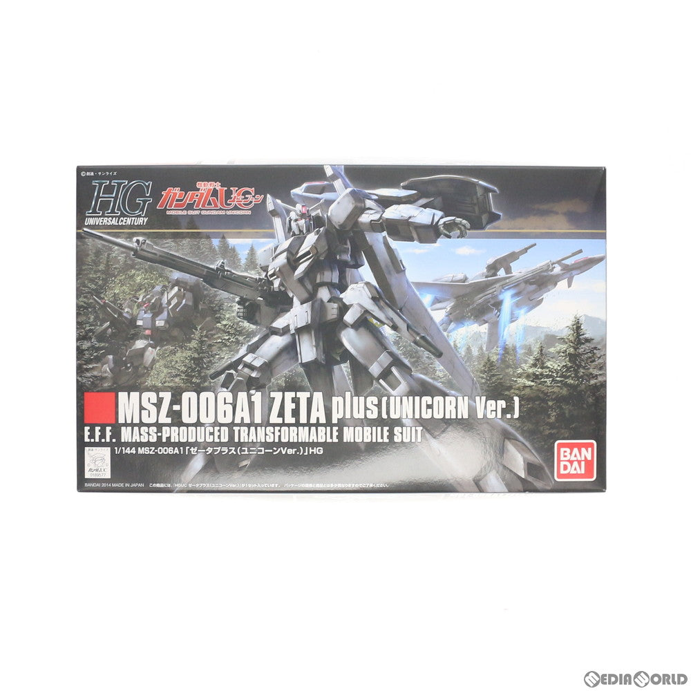 【中古即納】[PTM]パーツ修正済版 HGUC 1/144 MSZ-006A1 ゼータプラス(ユニコーンVer.) 機動戦士ガンダムUC(ユニコーン) プラモデル(0189577) バンダイ(20140712)