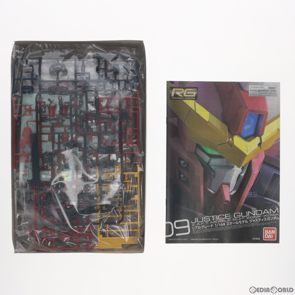 【中古即納】[PTM]RG 1/144 ZGMF-X09A ジャスティスガンダム 機動戦士ガンダムSEED(シード) プラモデル(0176512) バンダイ(20120728)