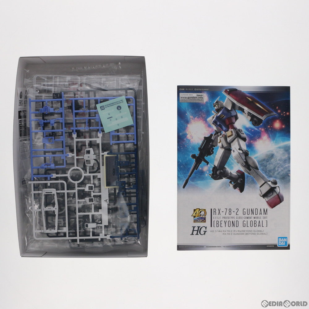 【中古即納】[PTM]ガンダムベース限定 HG 1/144 RX-78-2 ガンダム BEYOND GLOBAL(ガンダムベースカラー) 機動戦士ガンダム プラモデル バンダイスピリッツ(20210312)