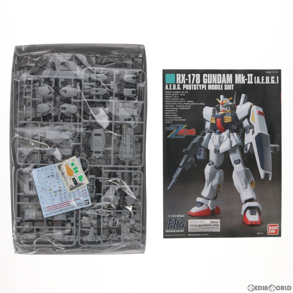 【中古即納】[PTM]ガンダムベース限定 HGUC 1/144 RX-178 ガンダムMk-II(21st CENTURY REAL TYPE Ver.) 機動戦士Zガンダム プラモデル(5061644) バンダイスピリッツ(20210621)